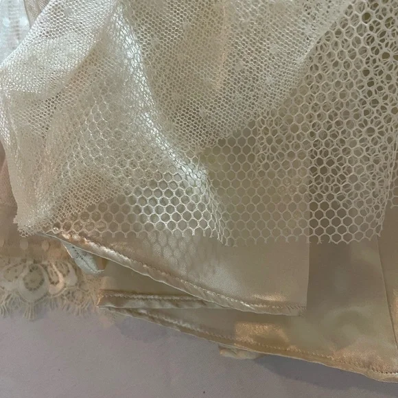 Free People Cream Lace Long Sleeve Dress XL - NWT - Picture 8 of 13